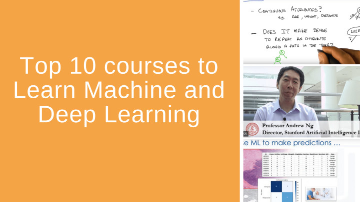 Топ-10 курсов по машинному и глубокому обучению в 2020