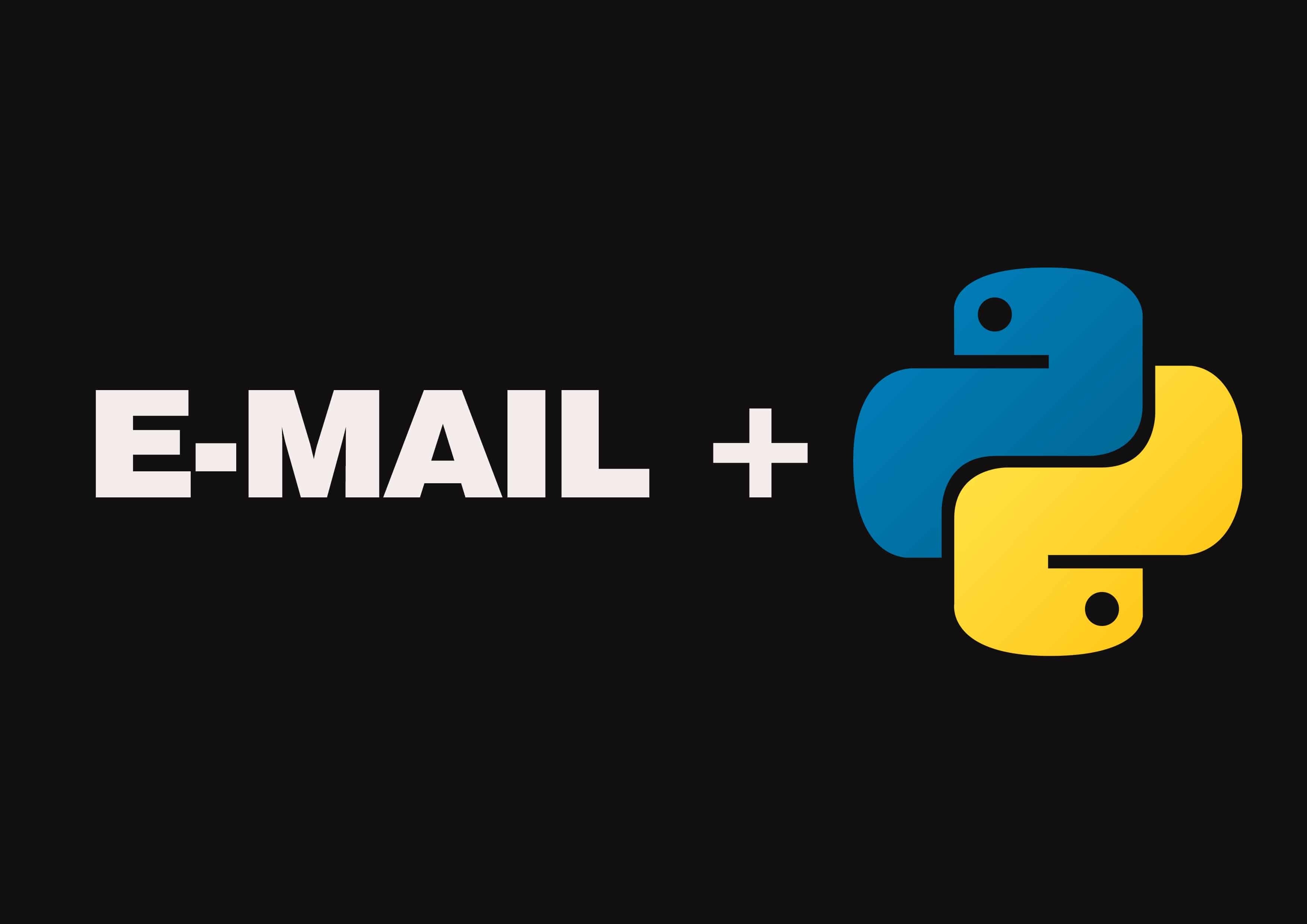 Отправляем E-mail с помощью Python