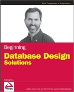 Beginning Database Design Solutions by Rod Stephens