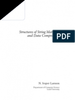 Structures Of String Matching And Data Compression by Jesper Larsson