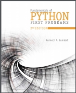 Fundamentals of Python: First Programs.2 Ed. K.A. Lambert