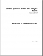 Pandas: powerful Python data analysis toolkit